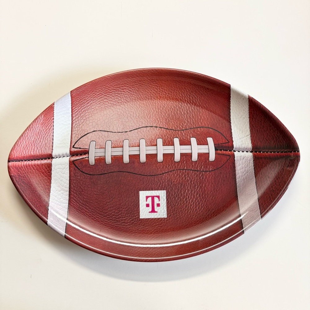 T-Mobile Football Platter Plate